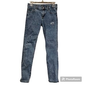 Gap Stretch Skinny Girls Distressed Denim jeans Size 14